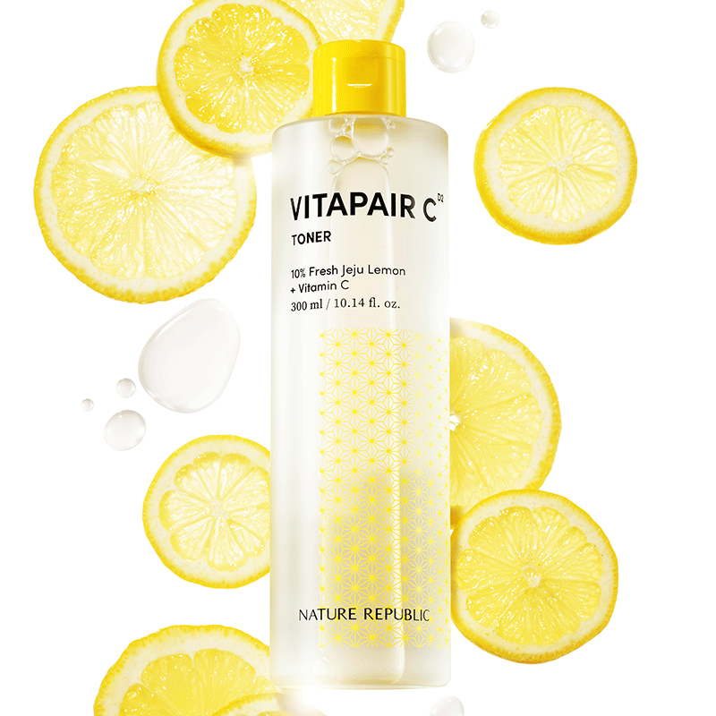 NATURE REPUBLIC - VITAPAIR C Toner – Vitamin C Toner mit Jeju Zitrone 300ml