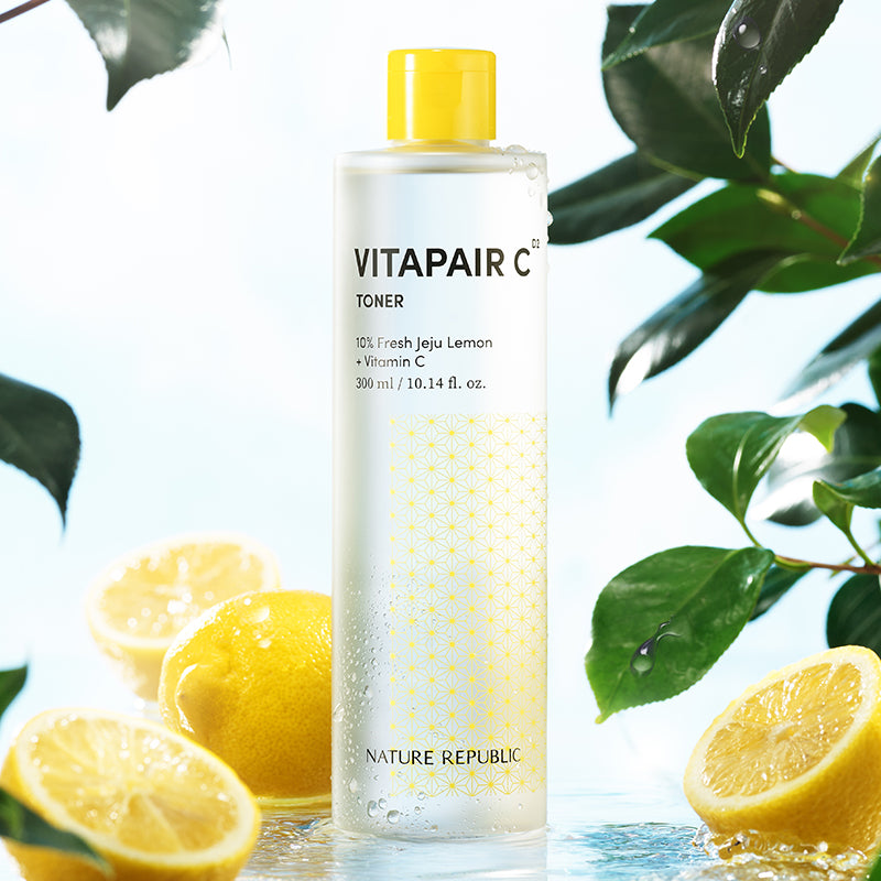 NATURE REPUBLIC - VITAPAIR C Toner – Vitamin C Toner mit Jeju Zitrone 300ml