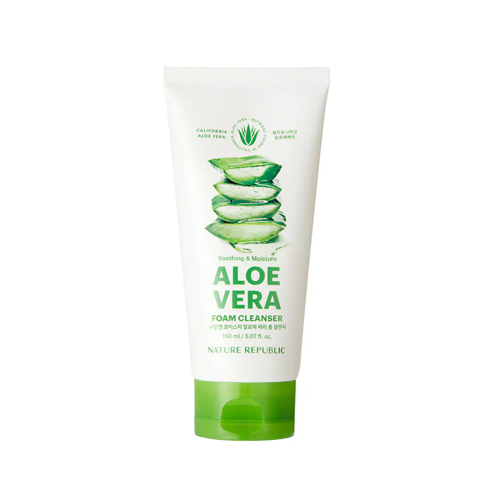 SOOTHING & MOISTURE ALOE VERA FOAM CLEANSER - SCHAUMREINIGER