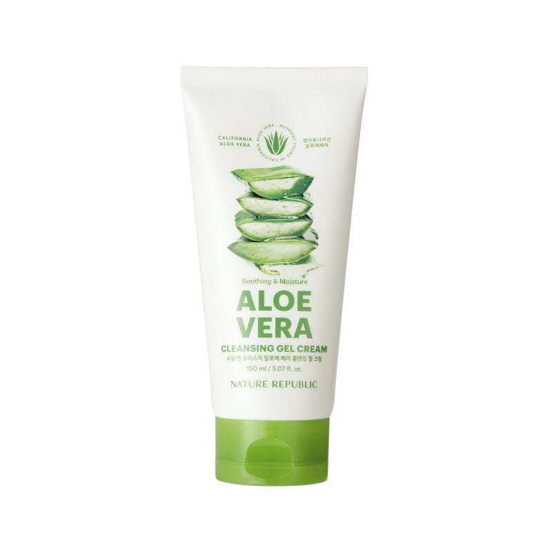 SOOTHING & MOISTURE ALOE VERA CLEANSING GEL CREAM - GELREINIGER