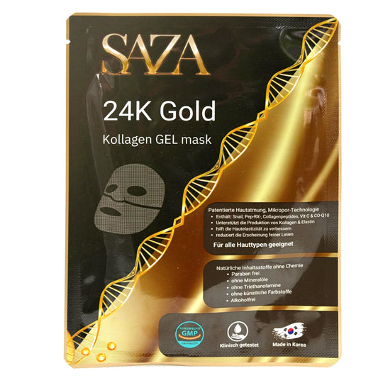 SAZA 24K GOLD KOLLAGEN GEL MASK