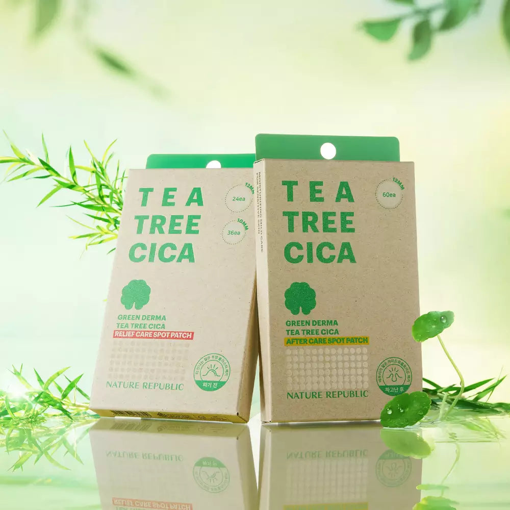 GREEN DERMA TEA TREE CICA AFTER CARE SPOT PATCH