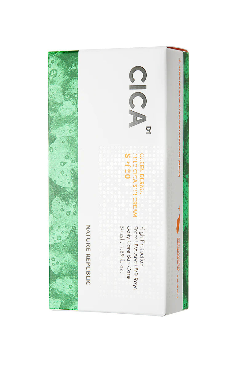 GREEN DERMA MILD CICA SUN CREAM SPF50+  PA++++