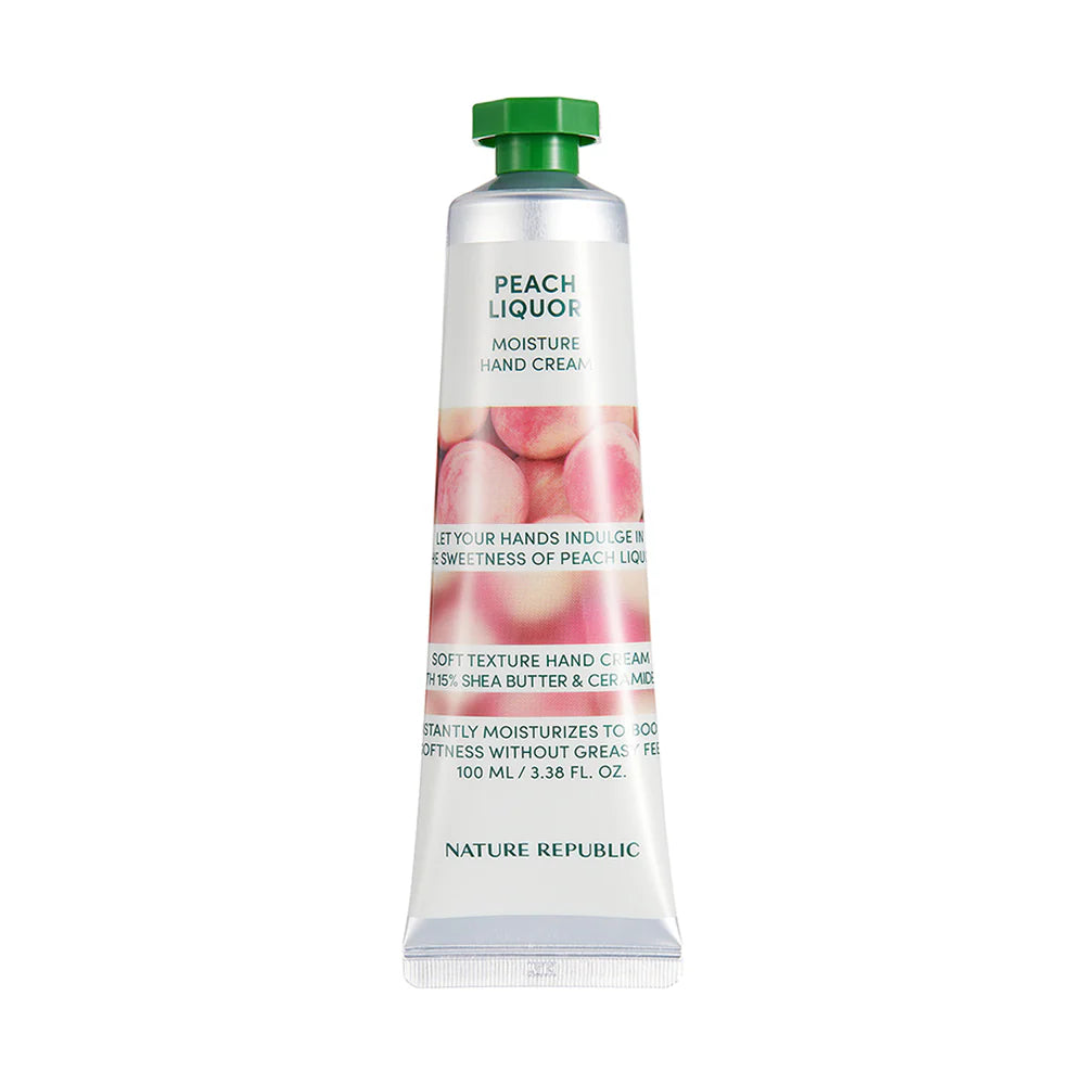 NATURE REPUBLIC - Hand & Nature Peach Liquor Hand Cream