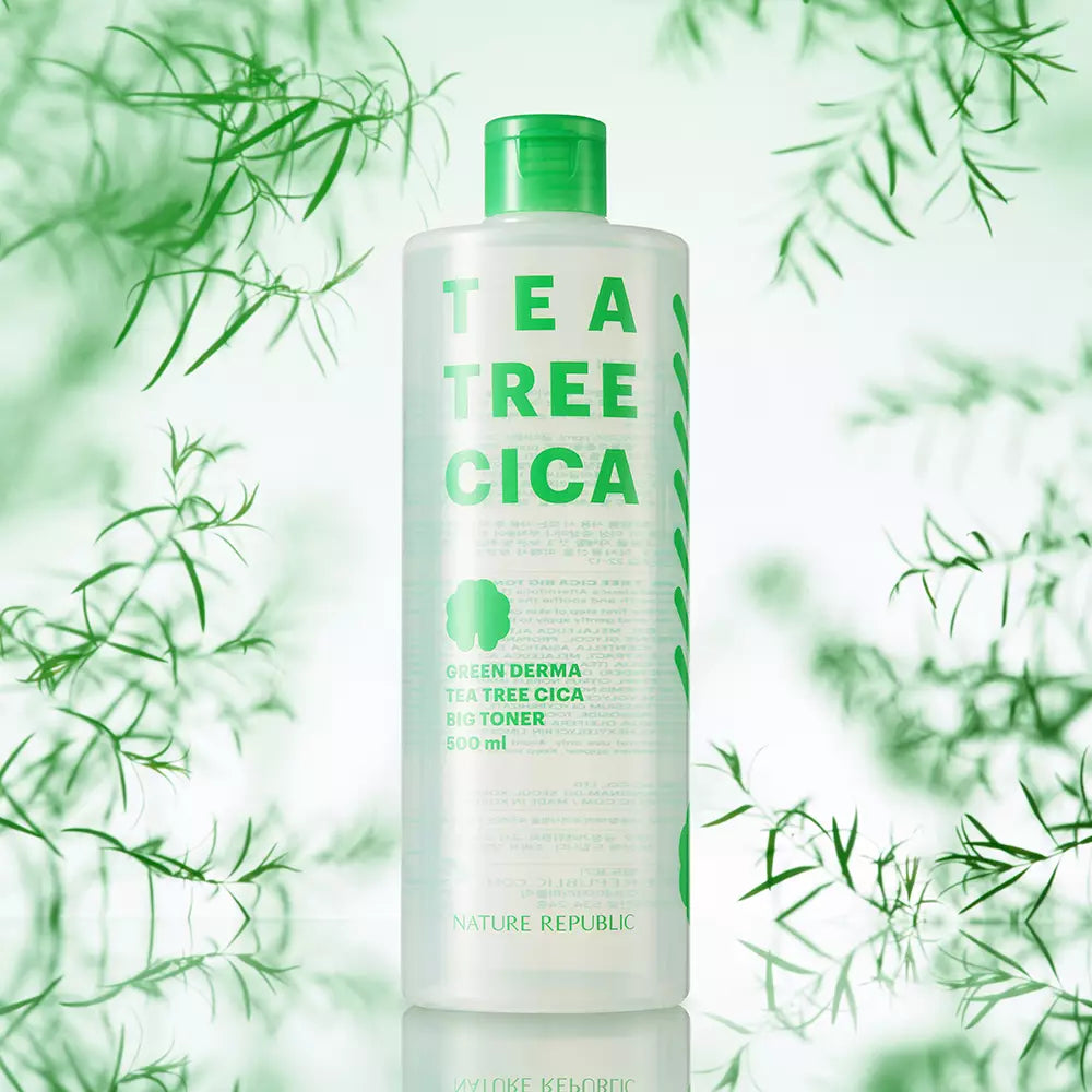GREEN DERMA TEA TREE CICA BIG TONER