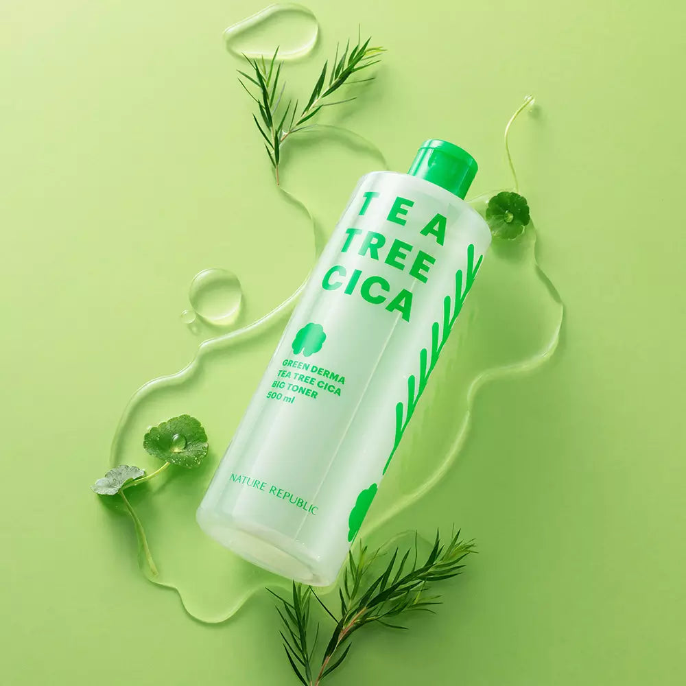 GREEN DERMA TEA TREE CICA BIG TONER