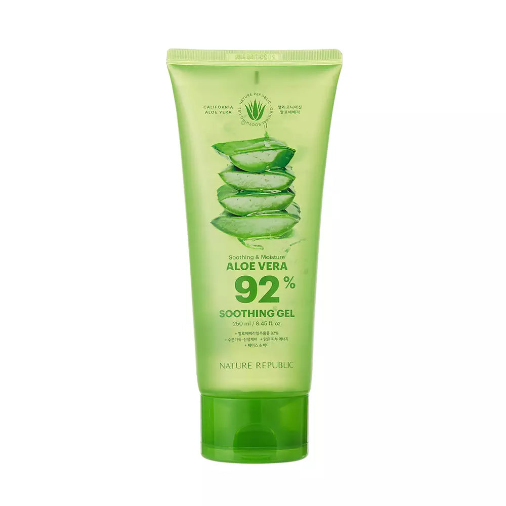 SOOTHING & MOISTURE ALOE VERA 92% SOOTHING GEL(TUBE)