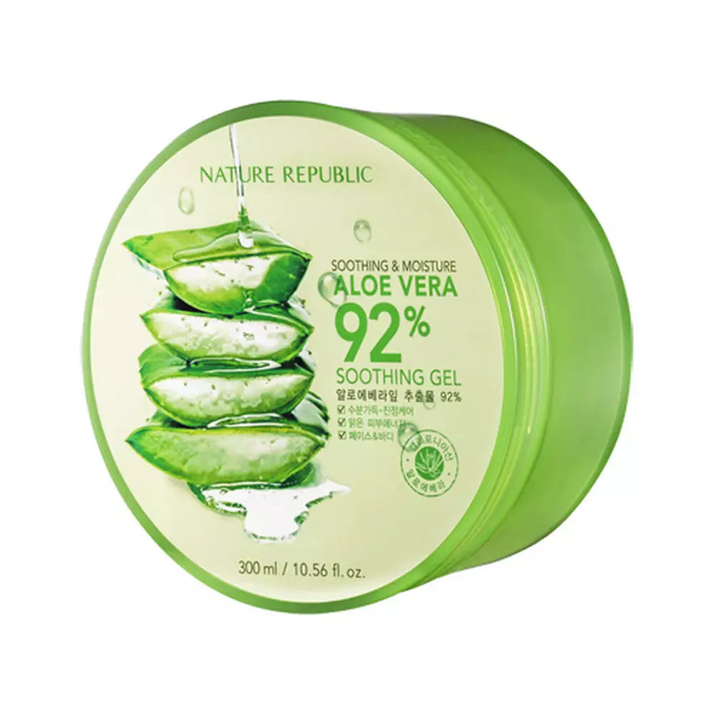 SOOTHING & MOISTURE ALOE VERA 92% GEL