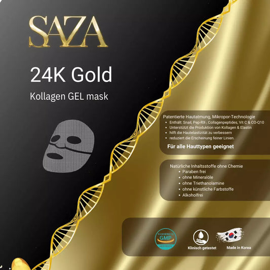 SAZA 24K GOLD COLLAGEN GEL MASK