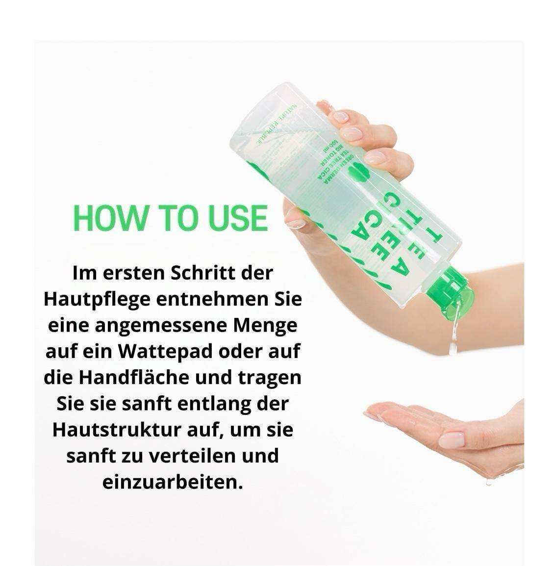GREEN DERMA TEA TREE CICA BIG TONER