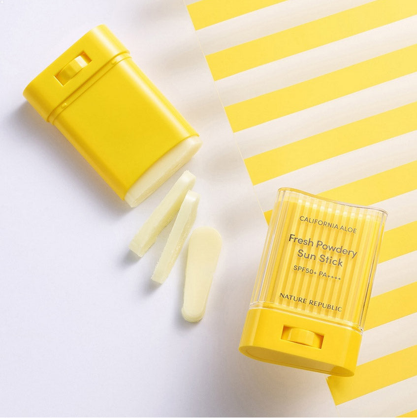 CALIFORNIA ALOE FRESH POWDERY SUN STICK SPF50+