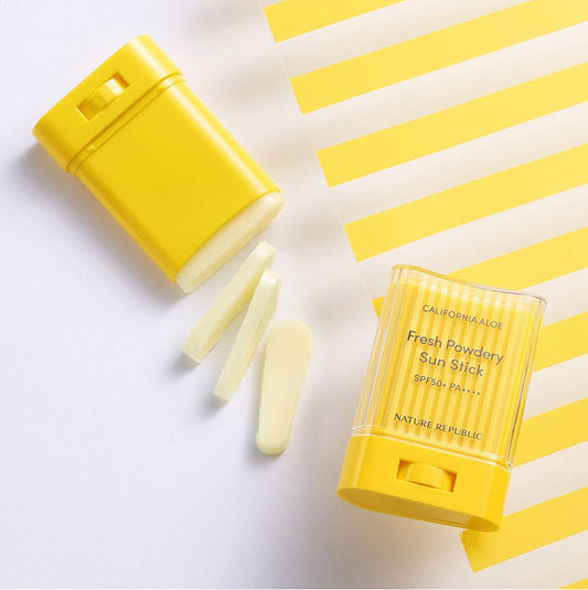 CALIFORNIA ALOE FRESH POWDERY SUN STICK SPF50+